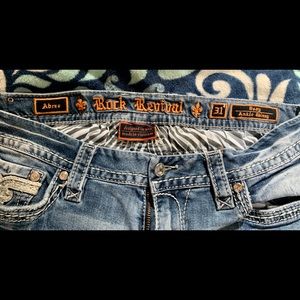 Rock revival easy ankle skinny jeans size 31x28